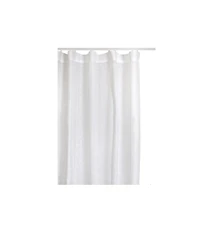 Skylight Curtain with Pleat Band White 140x290 cm