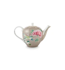 Tea Pot Small Blushing Birds Khaki 750ml