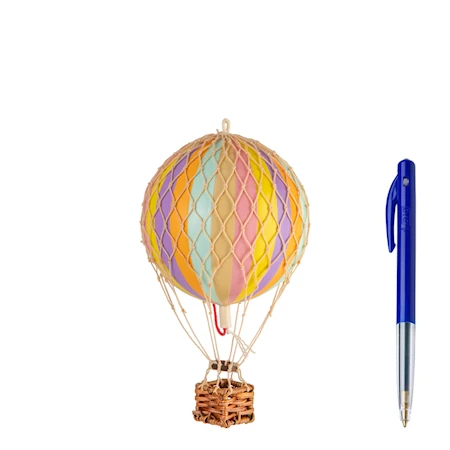 Floating The Skies Luftballong Regnbåge Mini Pastell