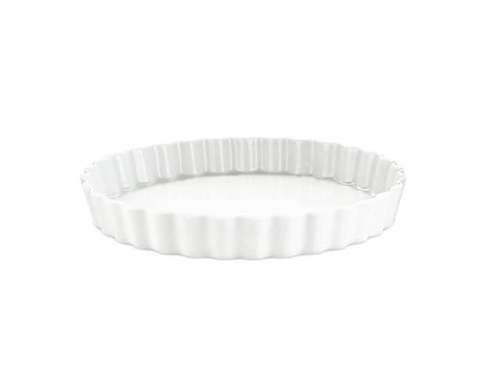 Pie Dish nr. 7 White, Ø 24 cm