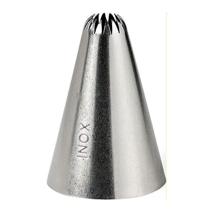 Munnstykke kruset 12 mm stål