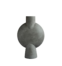Sphere Vase Bubl Hexa Dark Grey