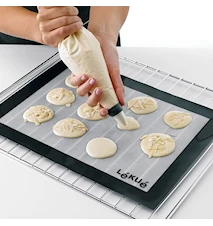 Professional baking matt made of fibreglass small 30x40cm White