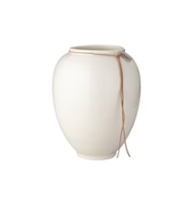 Vase Weißglasiert 22cm