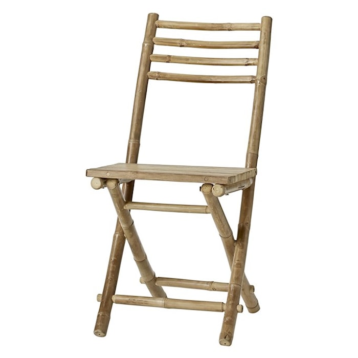 Mandisa Bamboo folding chair 95x45 cm.