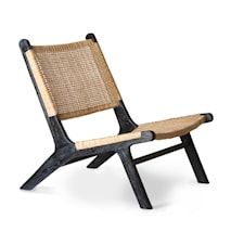 Webbing Lounge Chair Negro/Natural