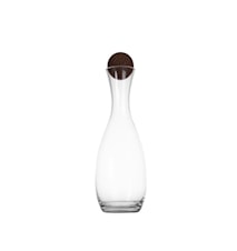 Nature Karaffe/Flasche 1,5 l Glas mit Korkkugel
