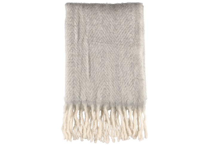Fanni K Throw Sammal 125 × 150 cm grey