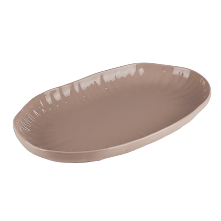 Dainty Serveringsfad 36 cm Beige