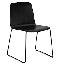 Just Chair - svart/svart