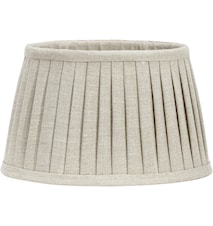 Indi Lampskärm Plissé Natur 25cm