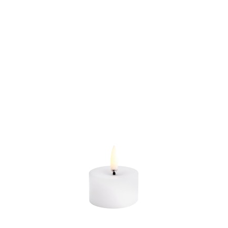 LED Blockljus Smält 5×2,8 cm Nordic White