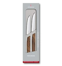 Swiss Modern Köttknivar 2st 12cm Presentask