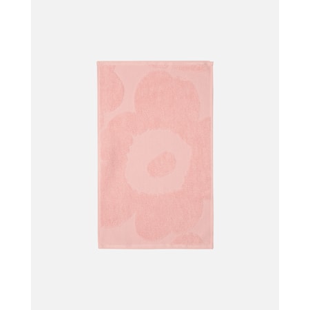 Gæstehåndklæde 32×50 cm Bomuldsterrydækket Pulverrosa