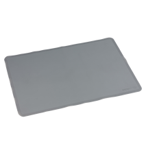 Bagemåtte 50x35 cm grå silikone