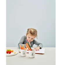 A Moomin ABC Mugg 20 cl Vit