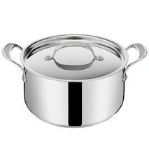 Jamie Oliver Cook's Classic Saucepan 5.2L Stainless steel with lid