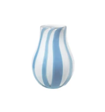 Ada Stripe Vase 22,5 cm Plein Air/Light Blue