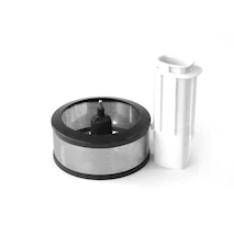 Saftcentrifug stål/vit