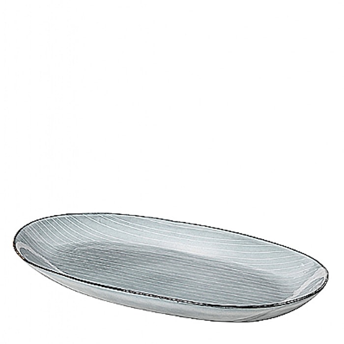 Plate Oval Large Nordic Sea Stoneware
