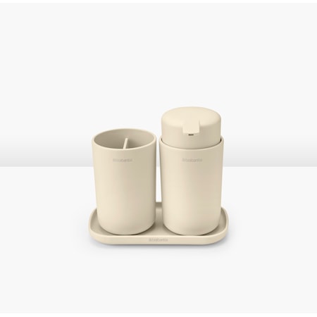 Brabantia ReNew Håndvasksæt Sæt med 3 Beige