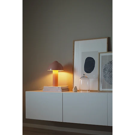 Buddy Bordlampe 36 x 23 cm Blush