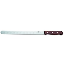 Salmon Knife Fluted Wooden handle 30 cm