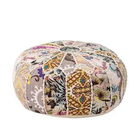 Siddepuf Multicolor Bomuld