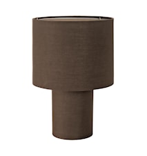Leah Bordlampa 28 cm Brun