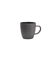 Mug stoneware "I det enkla" dark grey