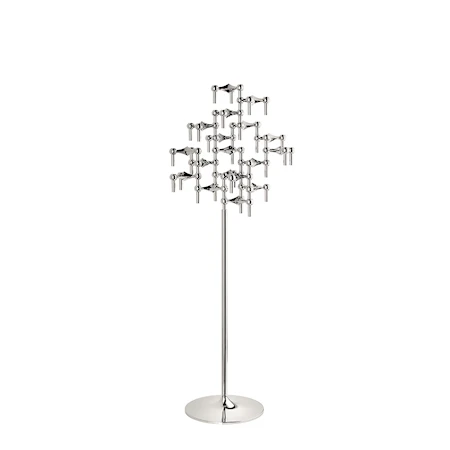 Nagel Gulvdel/Påbygningsdel for Lysestaker 70 cm Krom