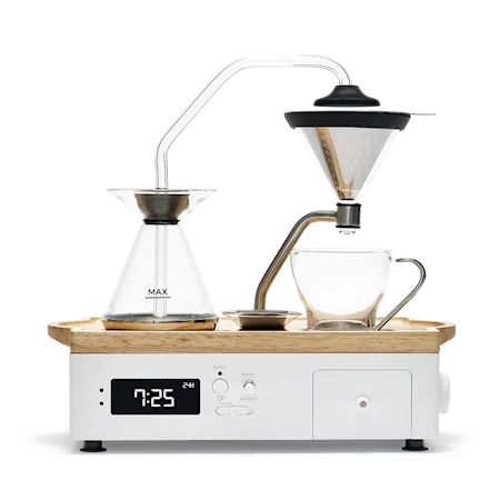Barisieur Kaffebrygger Hvid/Gummitræ