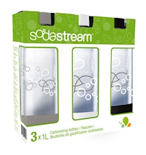 SodaStream PET-flaske 3 stk 1L