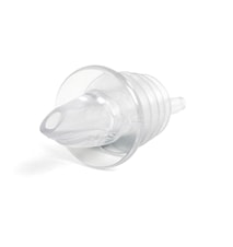 Droppkork i plast transparent