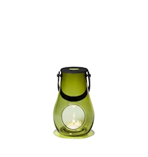 Lyslykt 16,5 cm, olivengrønn