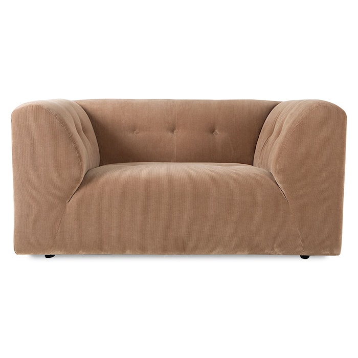 Vint couch: Element Loveseat Corduroy rib Brun
