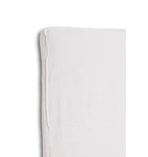 Headboard cover Mira Loose-fit white 180x140