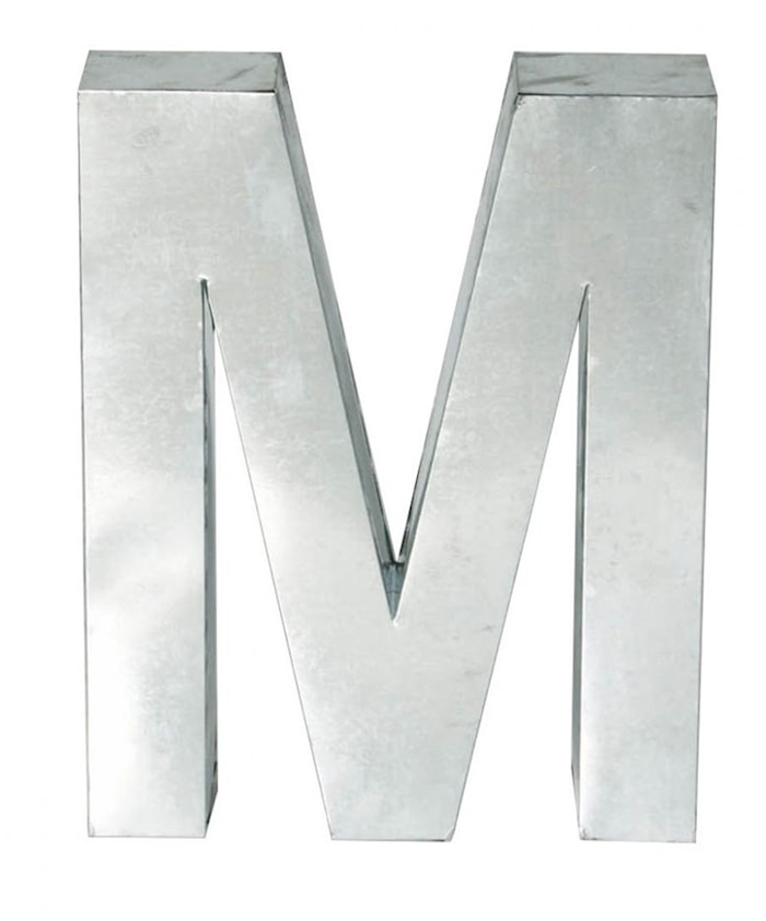 Metallvetica letter