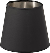 Queen Lampskärm Svart/Silver 10cm
