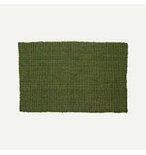 Julia Dørmatte 60 x 90 cm Mørkegrønn