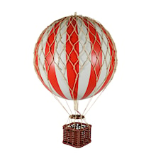 Travels Light Luftballong 30cm Röd/Vit