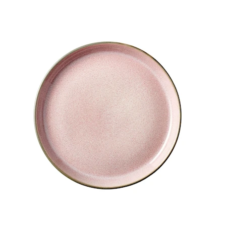 Gastro Tallrik Ø17 cm Stengods Grå/Rosa