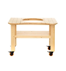 Puupöytä Kamado L 120 x 86 cm Mänty