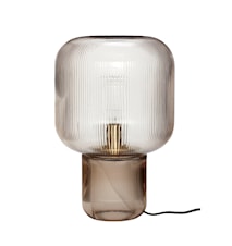 Bordlampa Glas Rök