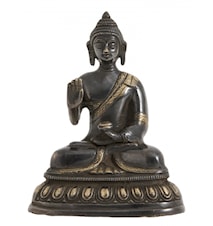 Buddha M 15 cm - Svart