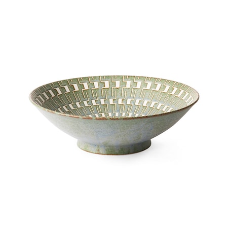 Kyoto Ceramics Japanese Ceramic Salad Bowl
