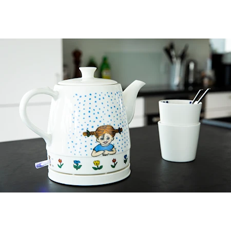 Pippi vannkoker keramikk 0,8 L 1750 W