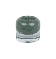 Leah Ljuslykta Ø7,5x7,5 cm Glas Mossgrön