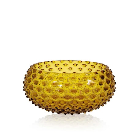 Hobnail Tapas 23 cm Amber