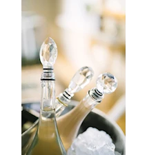 Glimmer Bottle stopper Avlång platt 12 cm Glas